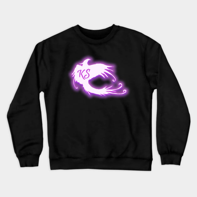 Kimbra Swain Logo Glow Crewneck Sweatshirt by KimbraSwain